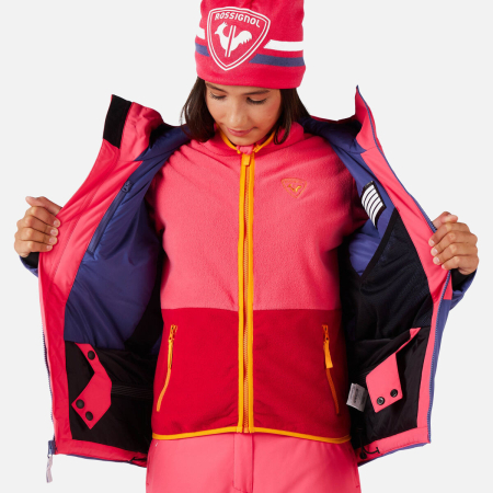 Geaca schi copii Rossignol JR WISPILE Fresh green [10]