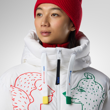 Geaca schi dama Rossignol JCC W Allsnow down ski jacket White [4]