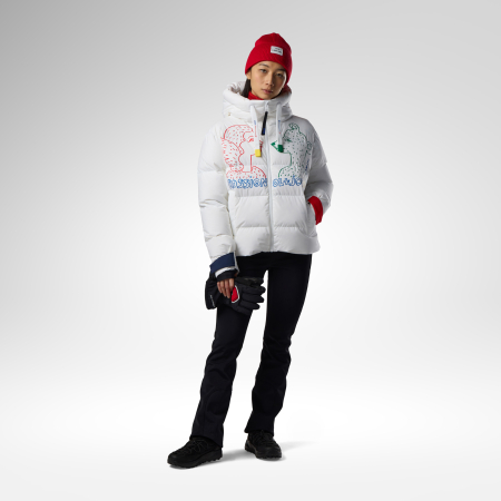 Geaca schi dama Rossignol JCC W Allsnow down ski jacket White [1]