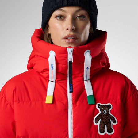 Geaca schi dama Rossignol JCC W Allsnow down ski jacket Red [2]
