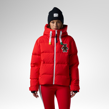 Designed by JC de Castelbajac - Geaca schi dama Rossignol JCC W Allsnow down ski jacket Red