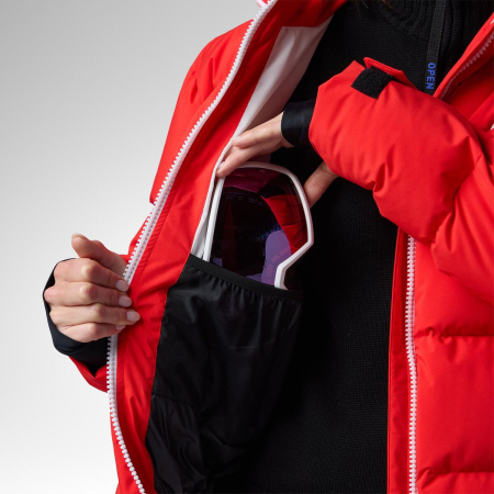Geaca schi dama Rossignol JCC W Allsnow down ski jacket Red [5]