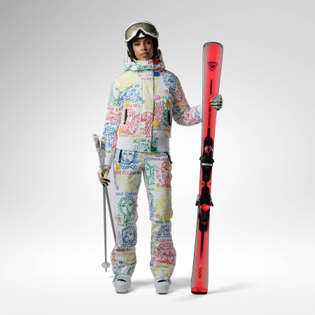 Geaca schi dama Rossignol JCC W Bomber ski jacket Angels light [9]
