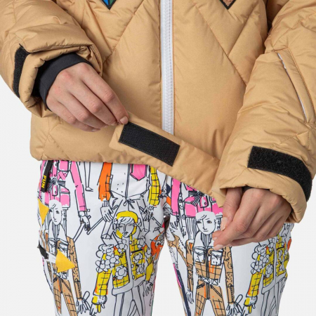 Geaca schi dama Rossignol JCC - W LUMY Down Bomber Beige mountain [4]