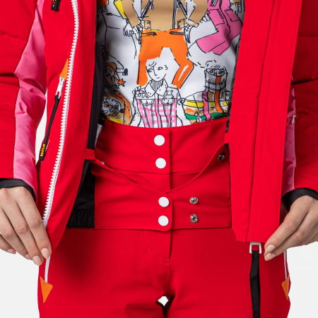 Geaca schi dama Rossignol JCC - W PILOT DOWN Red [3]
