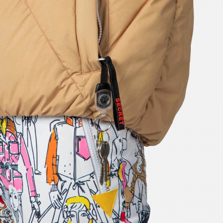 Geaca schi dama Rossignol JCC - W LUMY Down Bomber Beige mountain [7]