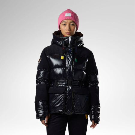Designed by JC de Castelbajac - Geaca schi dama Rossignol JCC W Corduroy down ski jacket Black