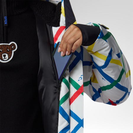 Geaca schi dama Rossignol JCC - W Sublime insulated - Multicolor print [5]