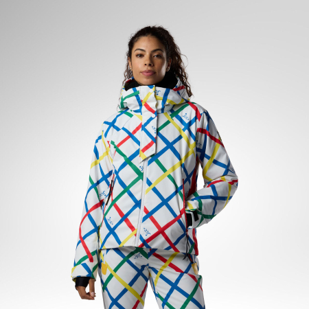 Designed by JC de Castelbajac - Geaca schi dama Rossignol JCC - W Sublime insulated - Multicolor print