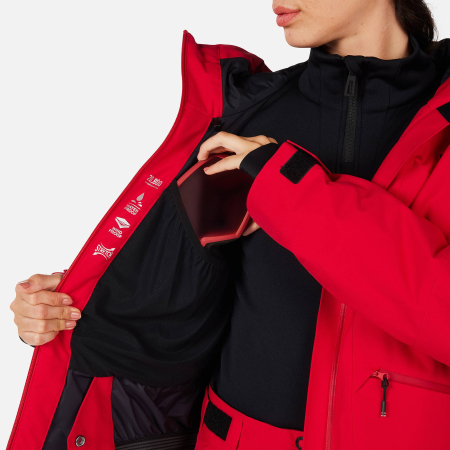 Geaca schi dama Rossignol ROCHRUN INSULATED Ruby Red [3]