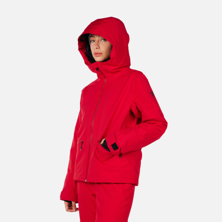 Geaca schi dama Rossignol ROCHRUN INSULATED Ruby Red [1]