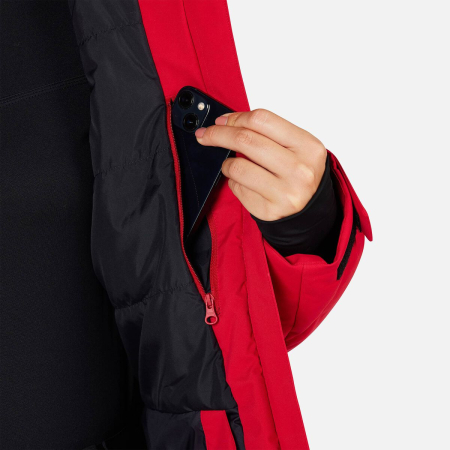 Geaca schi dama Rossignol STACI INSULATED Ruby Red [1]