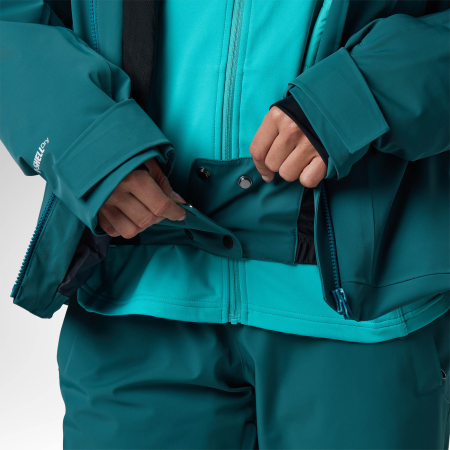 Geaca schi dama Rossignol - W 4WS Blackside insulated - Transformative teal [12]