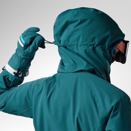Geaca schi dama Rossignol - W 4WS Blackside insulated - Transformative teal [13]