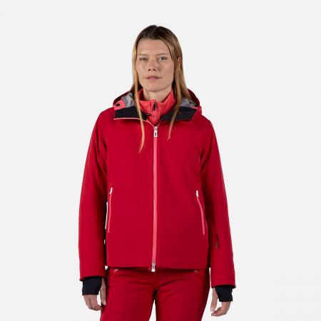Geci ski - Geaca schi dama Rossignol W BLACKSIDE Ruby red