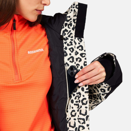 Geaca schi dama Rossignol ROCHRUN ALLOVER Nature Wild Leopard [7]