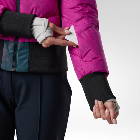 Geaca schi dama Rossignol W Snowblaze down bomber - Electric fuchsia [4]