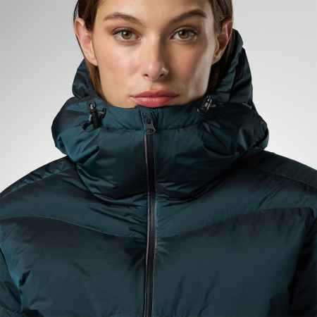 Geaca schi dama Rossignol W Snowblaze down bomber - Transformative teal [3]
