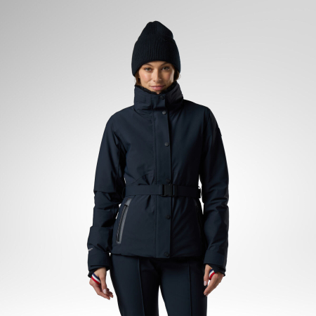 Geci ski - Geaca schi dama Rossignol W Snowdazzle belted - Black