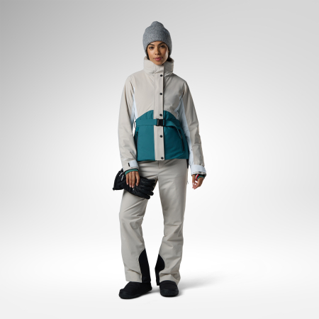 Geaca schi dama Rossignol W Snowdazzle belted - Silver cloud [13]