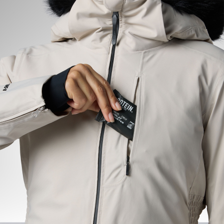 Geaca schi dama Rossignol - W Snowdazzle insulated - Silver cloud [3]