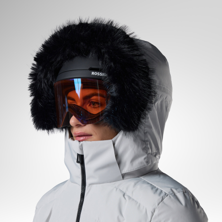 Geaca schi dama Rossignol - W staci insulated - Silver pearly [11]
