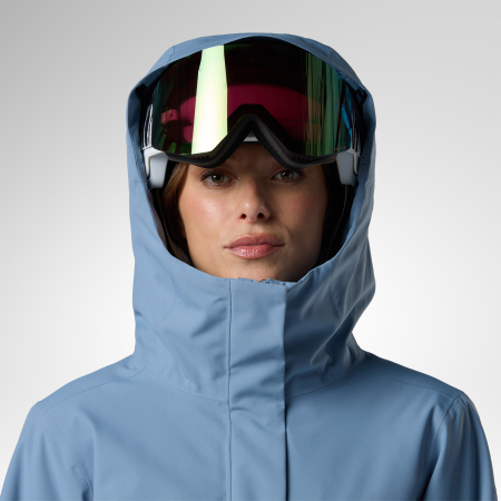 Geaca schi dama Rossignol - W Strawpile insulated - Windward blue [10]