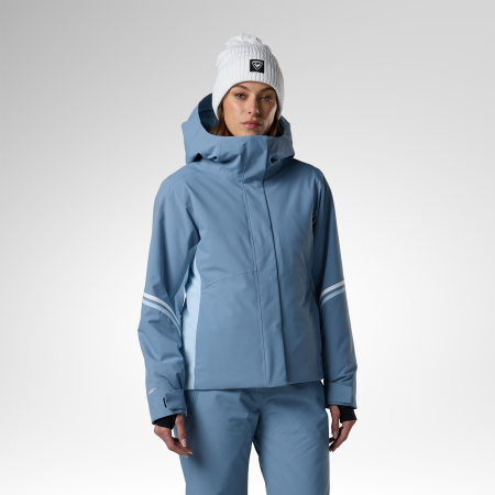 Geci ski - Geaca schi dama Rossignol - W Strawpile insulated - Windward blue