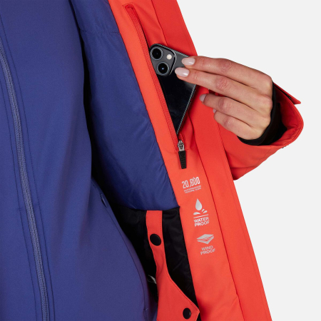 Geaca schi dama Rossignol W STRAWPILE Orange Flame [5]