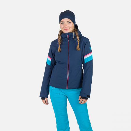 Geci ski - Geaca schi dama Rossignol W STRAWPILE Dark navy