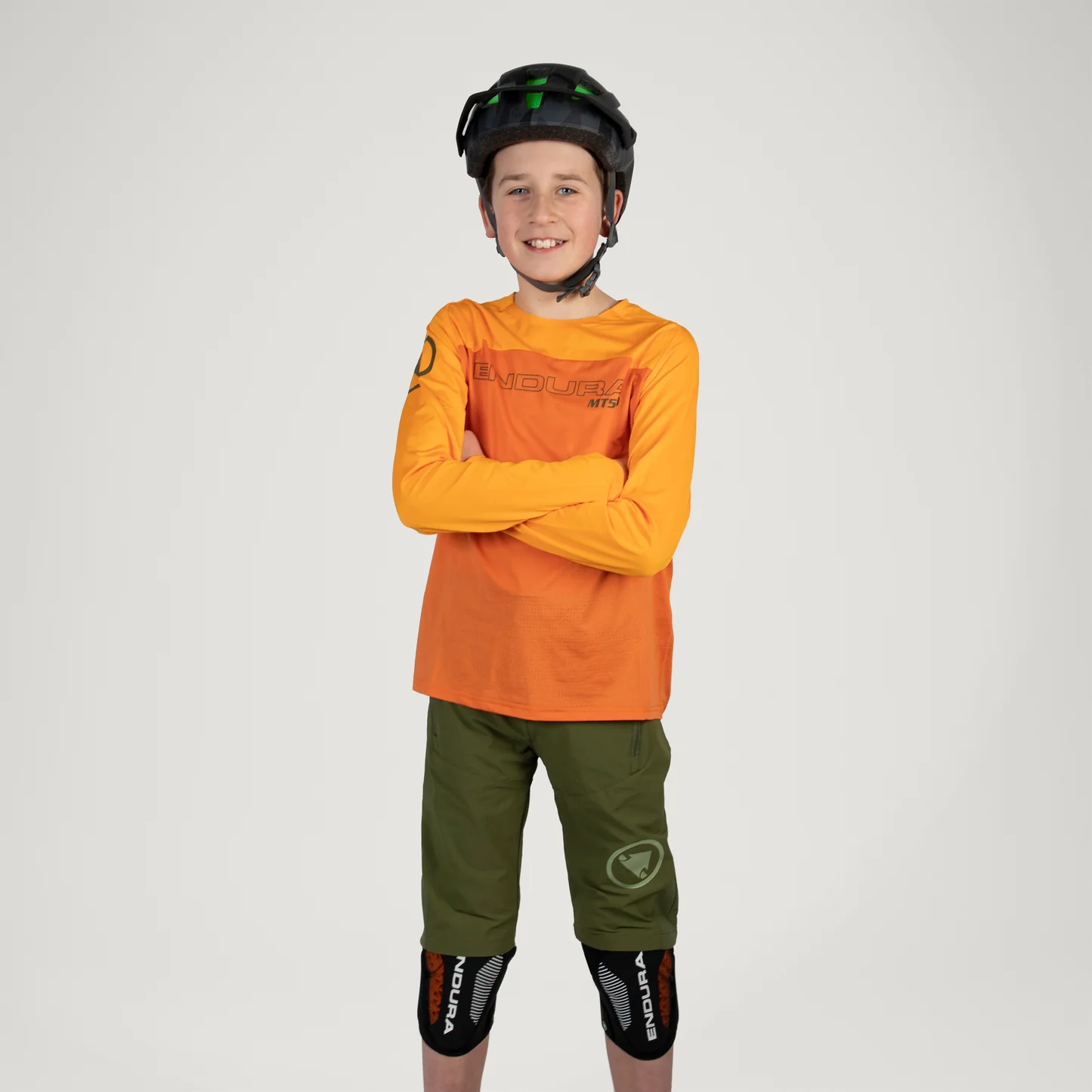 Accesorii si protectii bicicleta - Genunchiere Copii Endura MT500 D3O - Black