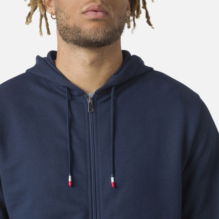 Hanorac barbati Rossignol LOGO SWEAT FZ HOOD FL - Dark navy [7]