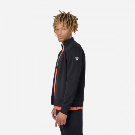 Bluza barbati Rossignol LOGO SWEAT FZ FT - Black [3]