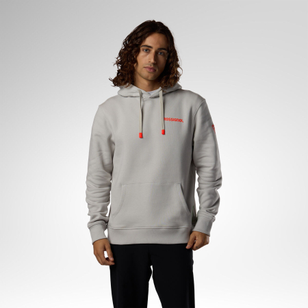 Bluze si Polare - Hanorac barbati Rossignol M HERO hoodie Light grey
