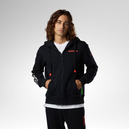 Hanorace - Hanorac barbati Rossignol M HERO full zip hoodie Black