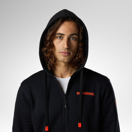 Hanorac barbati Rossignol M HERO full zip hoodie Black [5]