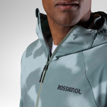 Hanorac barbati Rossignol M STRETCH ANORAK - Sage green cloud [4]