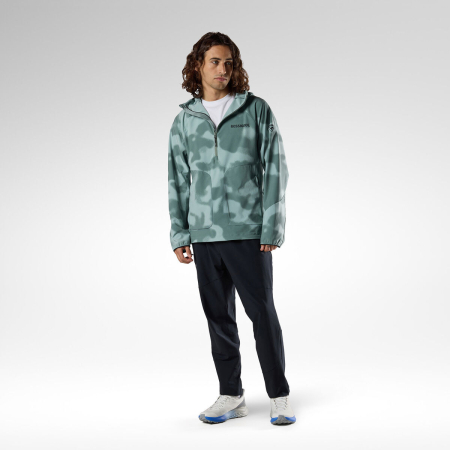Hanorac barbati Rossignol M STRETCH ANORAK - Sage green cloud [2]