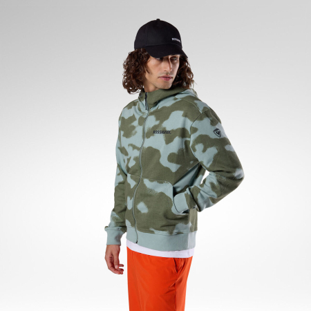 Hanorace - Hanorac barbati Rossignol M LOGO FZH - Sage Green Cloud