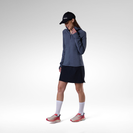 Hanorac dama Rossignol W TEXTURED HOODIE MID LAYER - Turbulence [7]