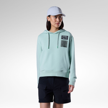 Rossignol - Hanorac dama Rossignol W WATERFALL Hoodie - Silt Green