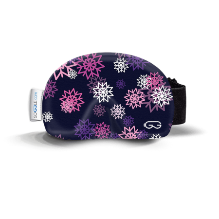 Huse ochelari  SOGGLE - Husa ochelari SOGGLE snowflakes violet