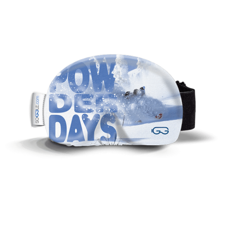 Huse ochelari  SOGGLE - Husa ochelari SOGGLE text powderdays