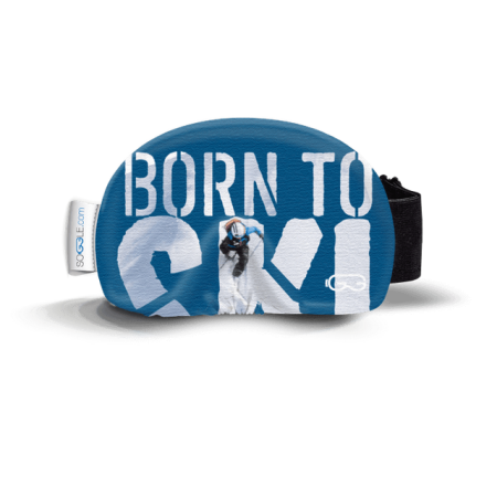Huse ochelari  SOGGLE - Husa ochelari SOGGLE text born to ski