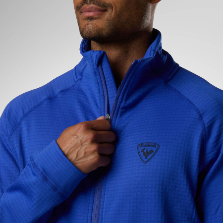 Jacheta barbati Rossignol Blackside fleece fz Dazzle blue [4]