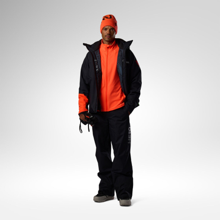 Jacheta barbati Rossignol M HERO stretch fleece jacket Neon red [5]