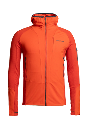 Drumetie - Jacheta barbati Trangoworld MONTRO-Red Orange/Poin
