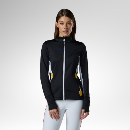 Designed by JC de Castelbajac - Jacheta dama Rossignol JCC - W fleece jacket Black