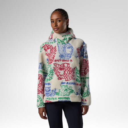 Designed by JC de Castelbajac - Jacheta dama Rossignol JCC - W jcc fleece anorak Angels light