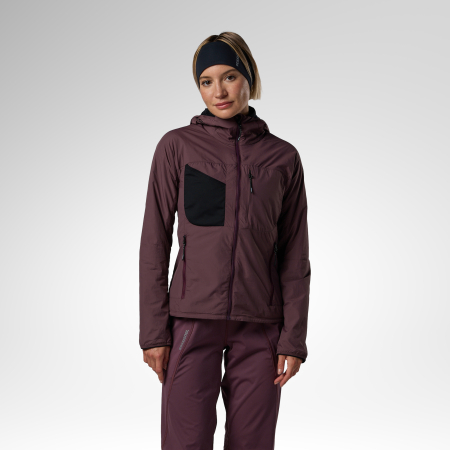 Femei - Jacheta dama Rossignol - W Venon active hoodie - Huckleberry